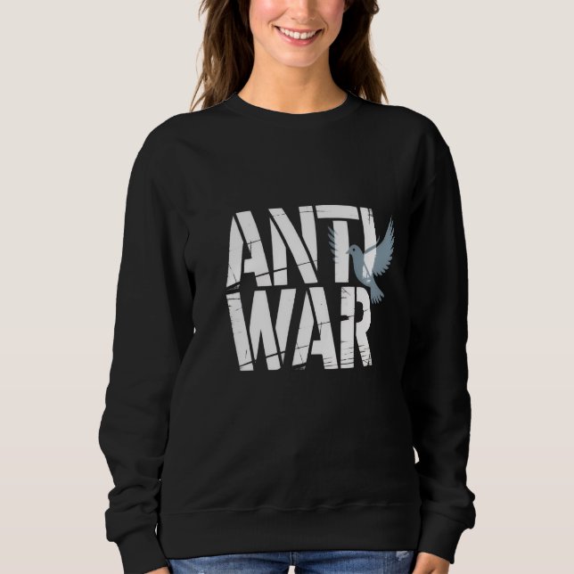 Mächtige "Anti-Kriegsführung" mit dem T - Shirt de (Vorderseite)
