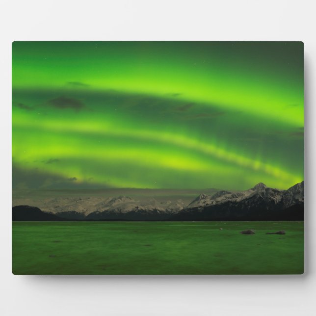 Mächtige Aurora Fotoplatte (Vorderseite)