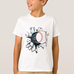 mächtige Baseball-Rippen T-Shirt