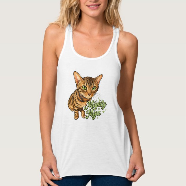 Mächtige Mya Tank Top (Vorderseite)