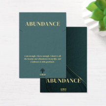Mächtige Necklace Emerald Juwelier Display Card
