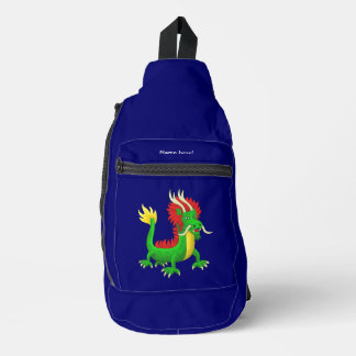 Mächtiger chinesischer Drache Crossbody Bag
