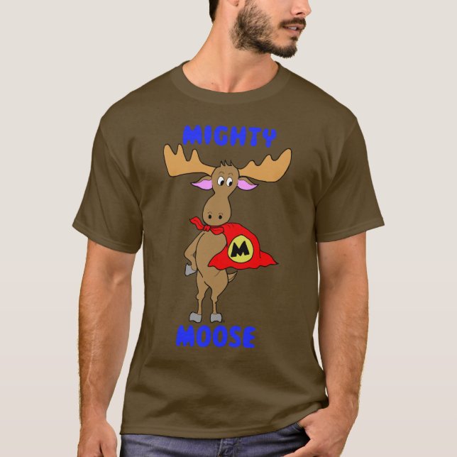 Mächtiger Elch-T - Shirt (Vorderseite)