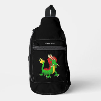 Mächtiger Flügelloser Drache Crossbody Bag