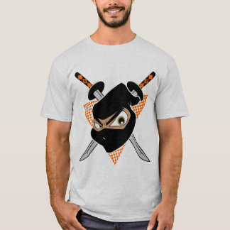 Mächtiger Ninja Orange T-Shirt