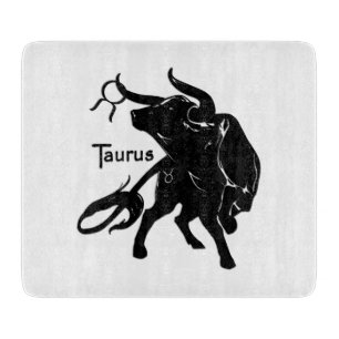Mächtiger Stier Taurus Sternzeichen Schneidebrett