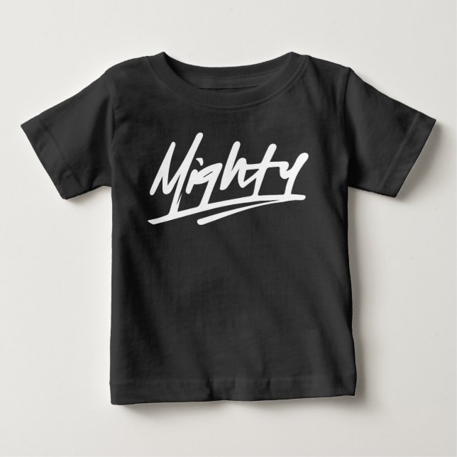 Mächtiges Baby-Shirt Baby T-shirt (Vorderseite)