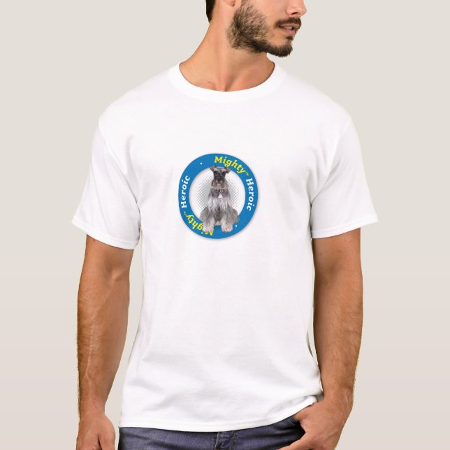 Mächtiges heroisches T-Shirt (Vorderseite)