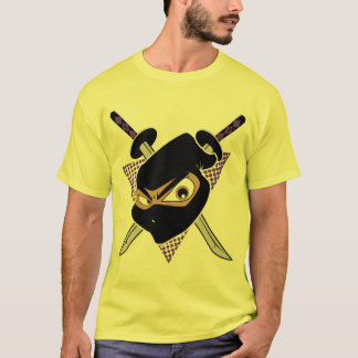 Mächtiges Ninja Gelb T-Shirt