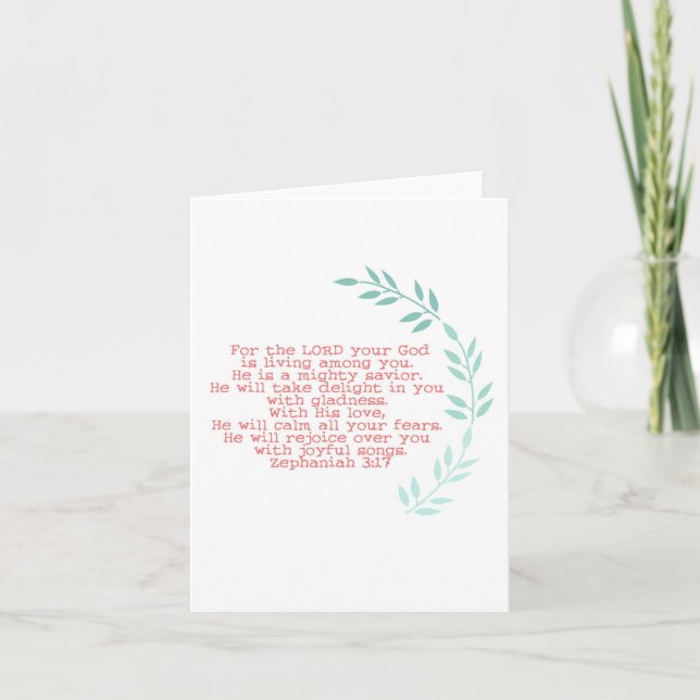 mächtiges Retter notecard Karte (Vorderseite)