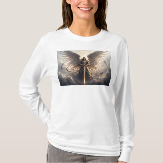 Mächtiges St. Michael Women's Long Sleeve T-Shirt
