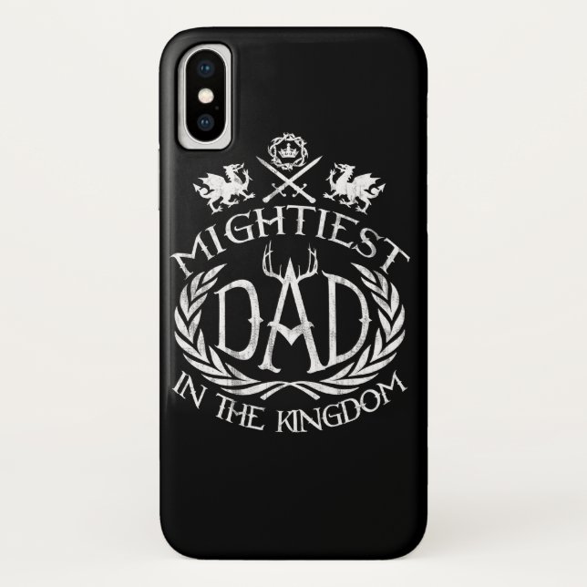 Mächtigster Vater im Königreich Case-Mate iPhone Hülle (Rückseite)
