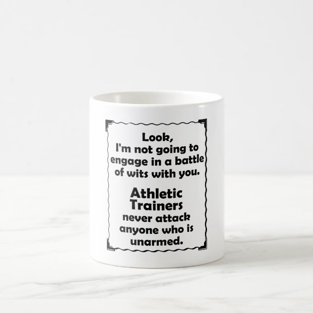 Machtkampf athletischen Trainer Kaffeetasse (Mittel)