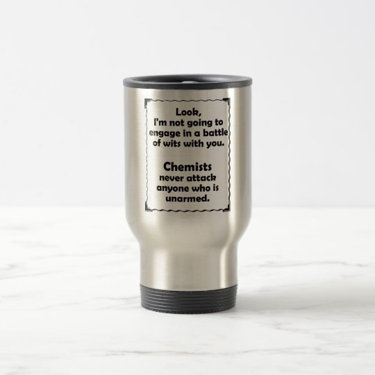 Machtkampf Chemiker Reisebecher
