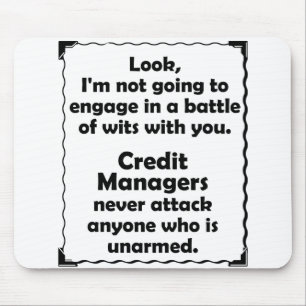 Machtkampf Kredit-Manager Mousepad