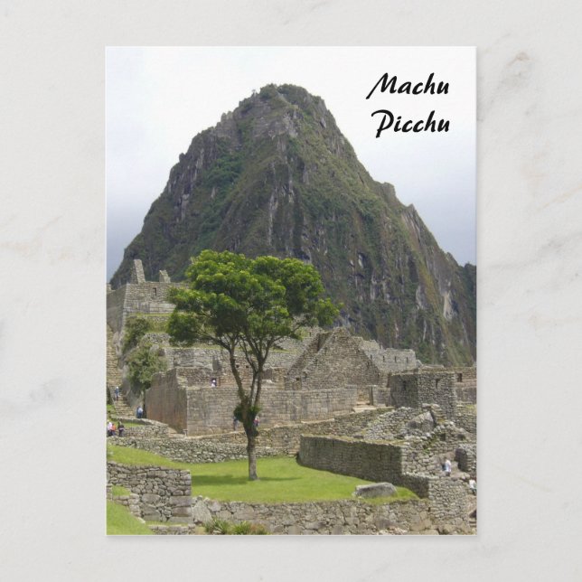 Machu peru postkarte (Vorderseite)