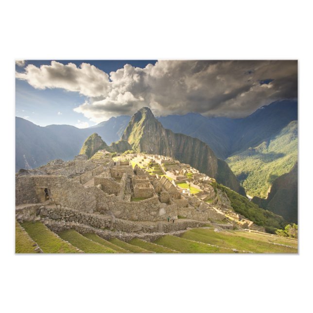 Machu Picchu, alte Ruinen, UNESCO Welt 2 Fotodruck (Vorne)