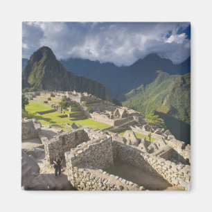 Machu Picchu, alte Ruinen, UNESCO Welt 4 Magnet