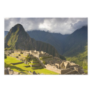 Machu Picchu, antike Ruinen, UNESCO-Welterbe 4 Fotodruck