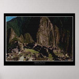 "Machu Picchu" Art Prints & Posters Poster