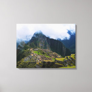 Machu Picchu auf Hochtouren Leinwanddruck