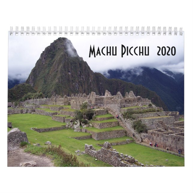 Machu Picchu - Calendrier 2020 (Protection)