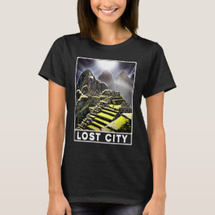 Machu Picchu Cordillera Peru Verlorene Stadt T-Shirt