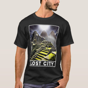 Machu Picchu Cordillera Peru Verlorene Stadt T-Shirt
