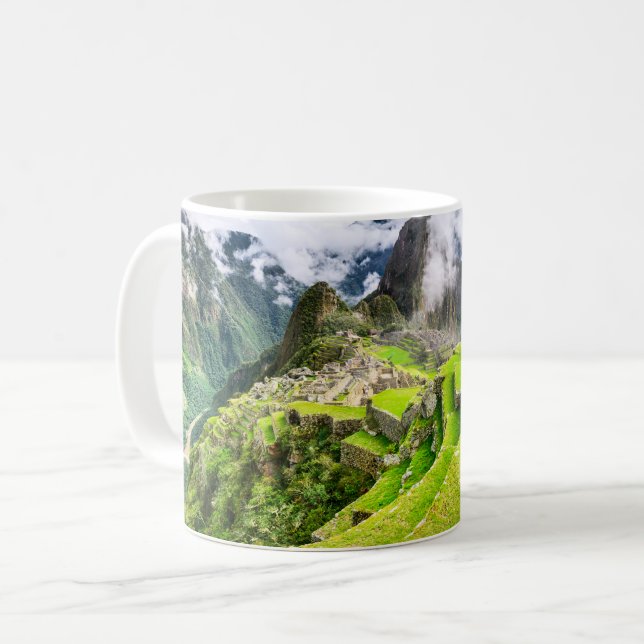 Machu Picchu, Cusco - Peru Kaffeetasse (Vorderseite Links)