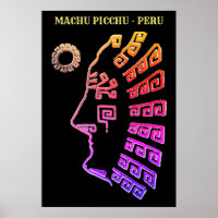 Machu Picchu Cusco Peru Zeichnend