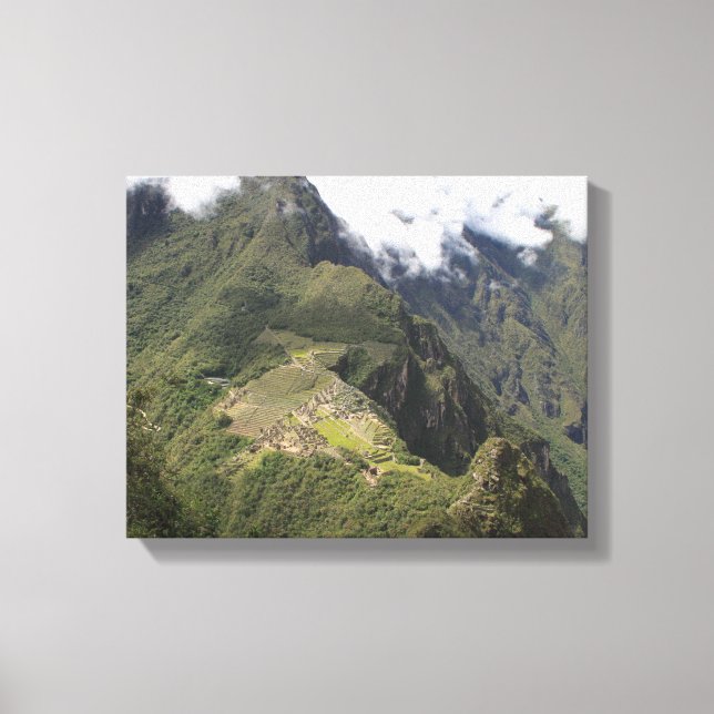 Machu Picchu Foto Leinwanddruck (Vorderseite)