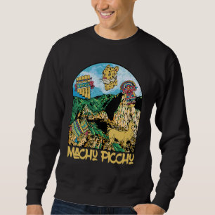 Machu Picchu Inka-Stadt Südamerika Souvenir Peru Sweatshirt
