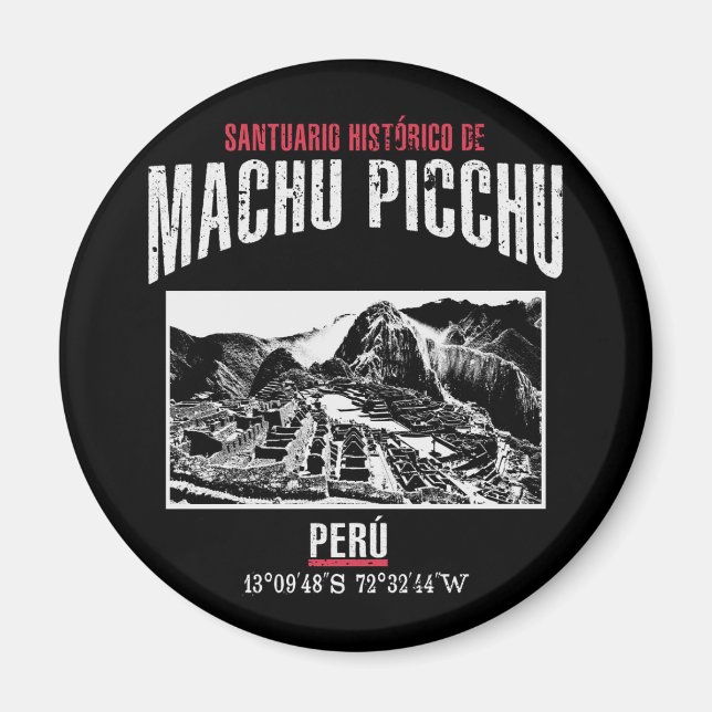 Machu Picchu Magnet (Vorne)