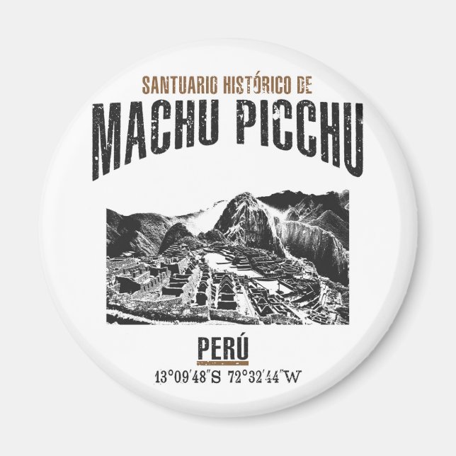 Machu Picchu Magnet (Vorne)