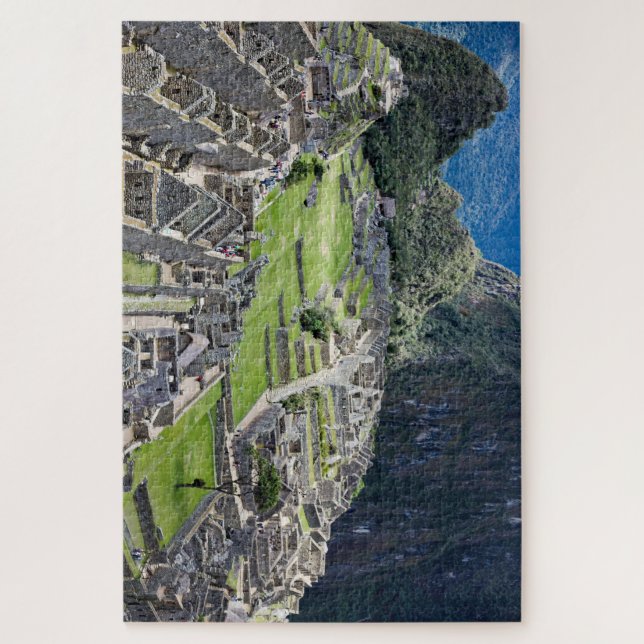 Machu Picchu (Nahaufnahme) (Vertikal)