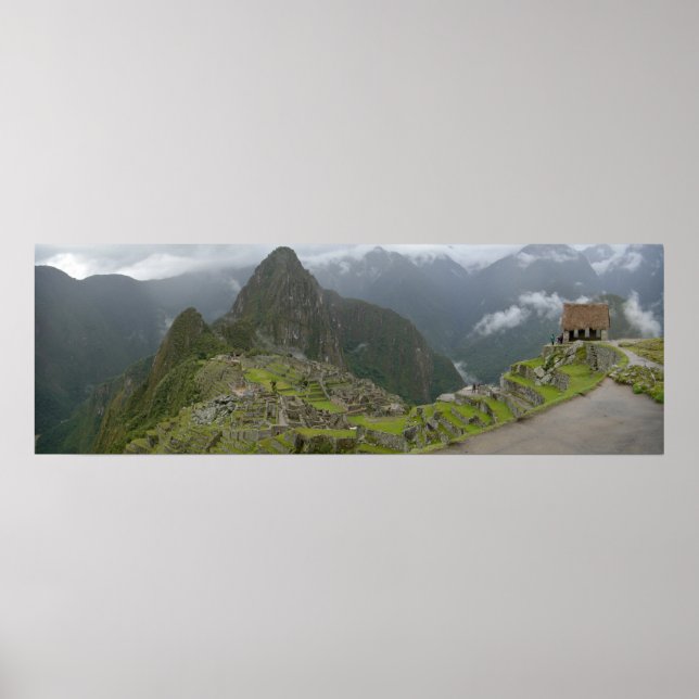 Machu Picchu Panorama Poster (Vorne)
