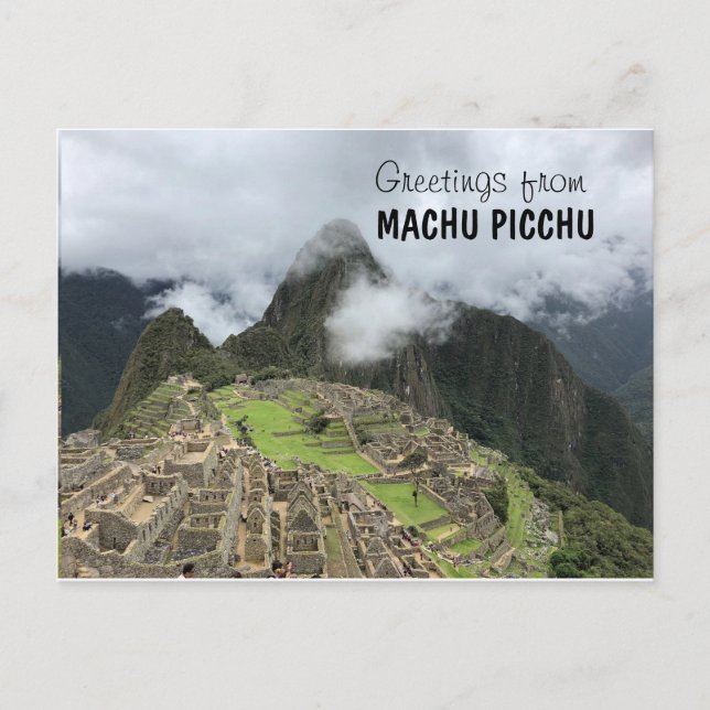 Machu Picchu, Pérou Carte postale (Devant)