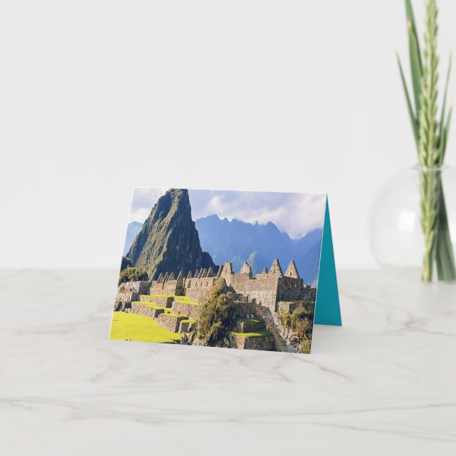 MACHU PICCHU - Peru - Ansicht Karte (Vorderseite)