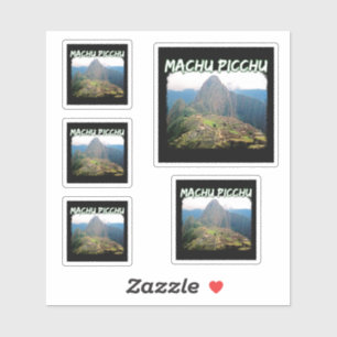 Machu Picchu Peru - Huayna Picchu Mountain Aufkleber