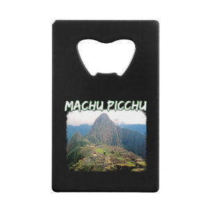 Machu Picchu Peru - Huayna Picchu Mountain Geldbeutel Flaschenöffner
