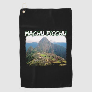Machu Picchu Peru - Huayna Picchu Mountain Golfhandtuch