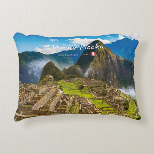 Machu Picchu, Peru - Inka-Stadt Ruinen Dekokissen