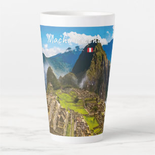 Machu Picchu, Peru - Inka-Stadt Ruinen Groß Milchtasse
