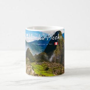 Machu Picchu, Peru - Inka-Stadt Ruinen Kaffeetasse