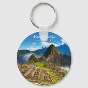 Machu Picchu, Peru - Inka-Stadt Ruinen Schlüsselanhänger