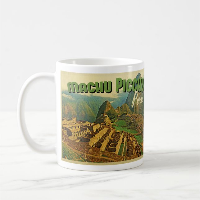 Machu Picchu Peru Kaffeetasse (Links)
