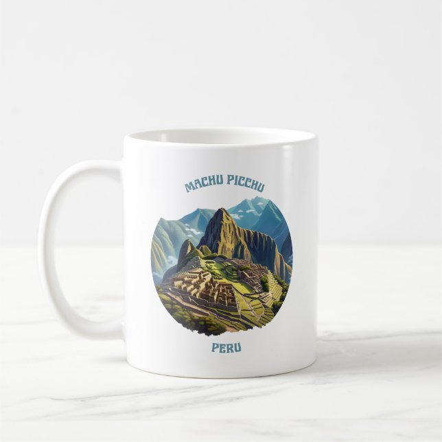 Machu Picchu, Peru Kaffeetasse (Links)