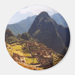 Machu Picchu Peru - Machu Picchu Ruins Sunrise Magnet