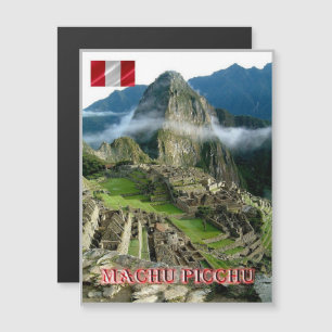 Machu Picchu - Peru - Magnetkarte