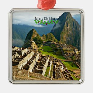 Machu Picchu, Peru, Ornament Aus Metall
